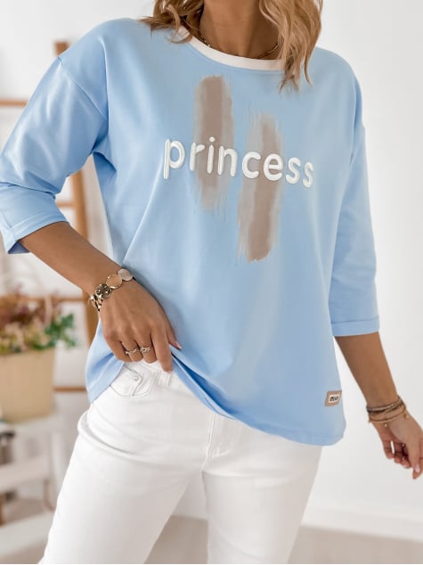 BLUZKA CAPELLA BŁĘKITNA