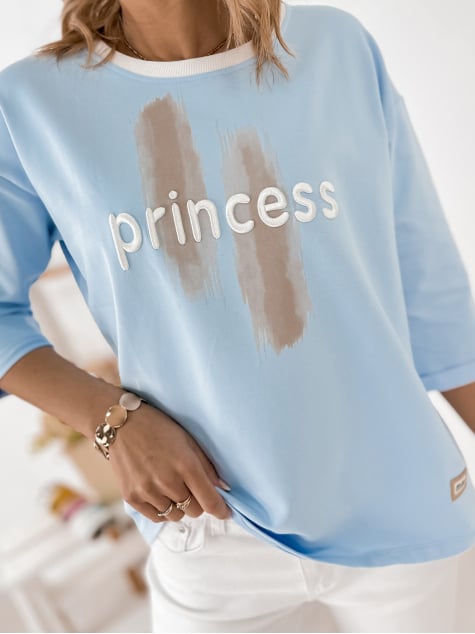 BLUZKA CAPELLA BŁĘKITNA