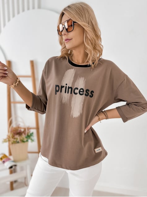 BLUZKA CAPELLA BRĄZOWA