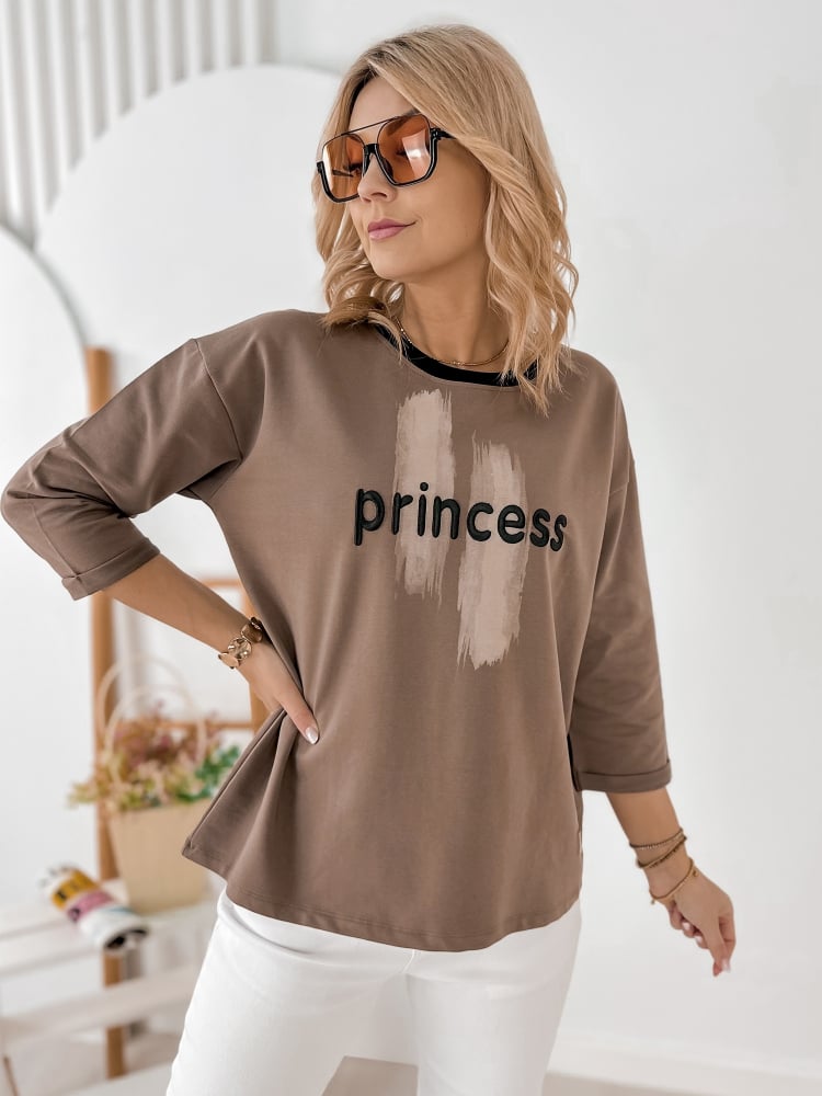 BLUZKA CAPELLA BRĄZOWA