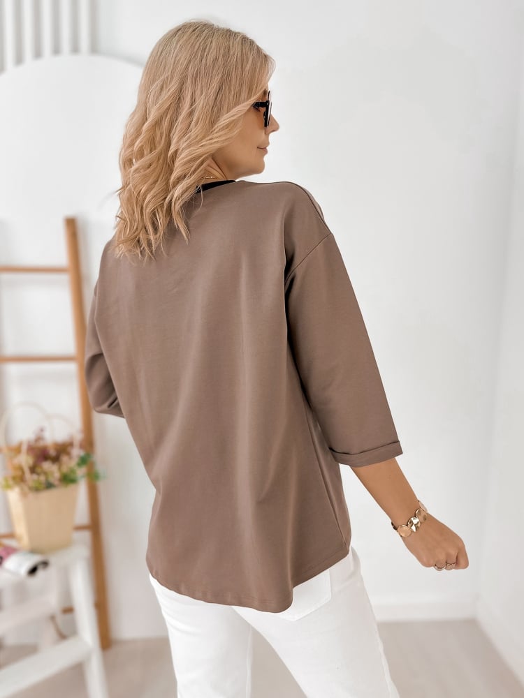 BLUZKA CAPELLA BRĄZOWA