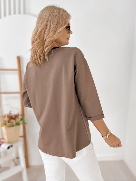 BLUZKA CAPELLA BRĄZOWA