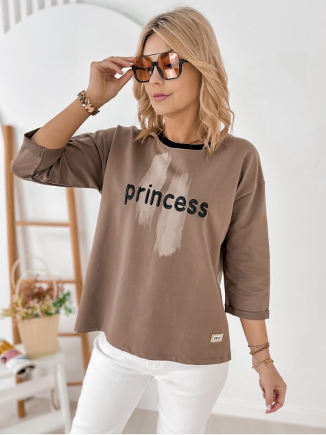 BLUZKA CAPELLA BRĄZOWA