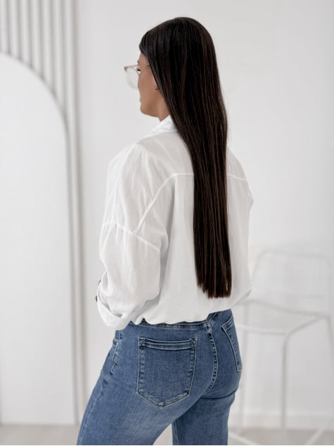 KURTKA SZTRUKSOWA GERALDINE BIAŁA