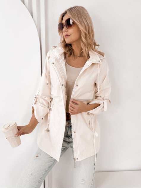 KURTKA INGRID KREMOWA