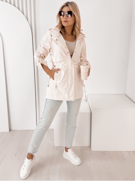 KURTKA INGRID KREMOWA