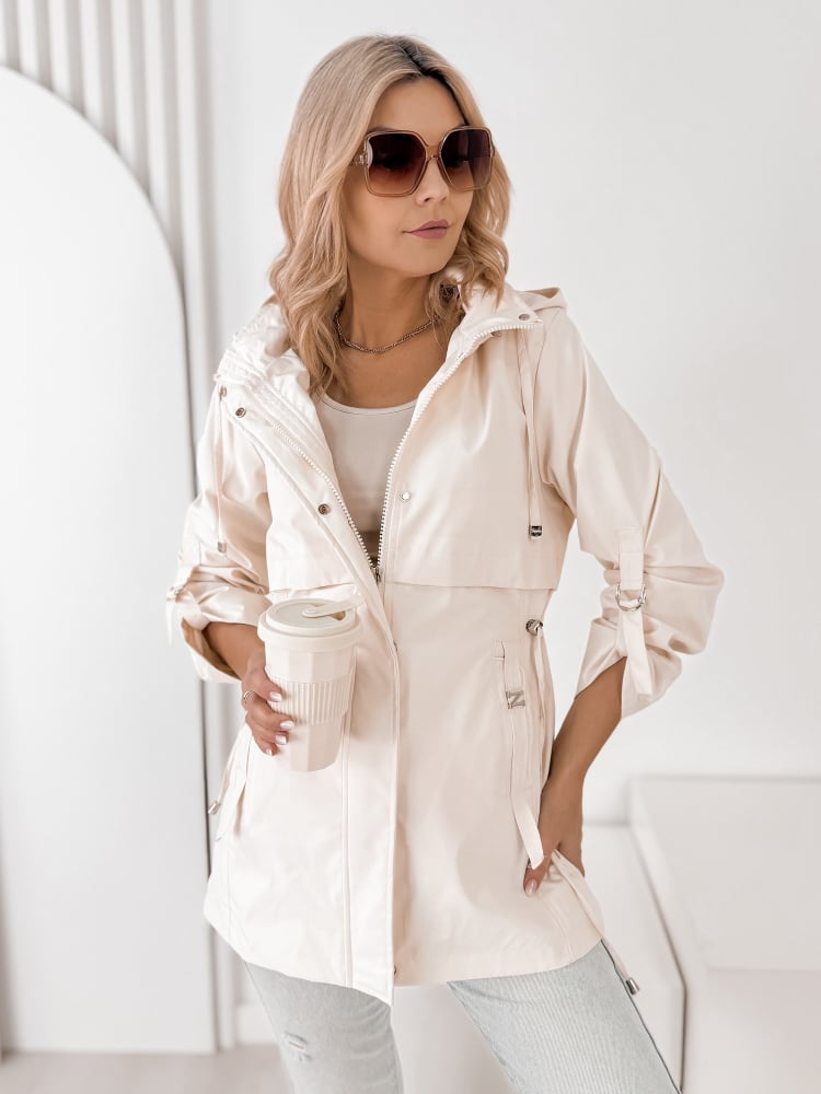 KURTKA INGRID KREMOWA