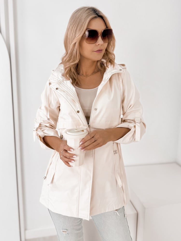 KURTKA INGRID KREMOWA