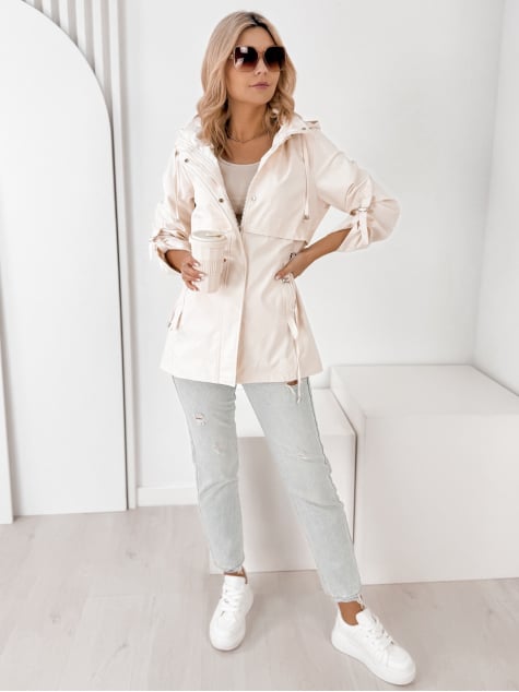 KURTKA INGRID KREMOWA