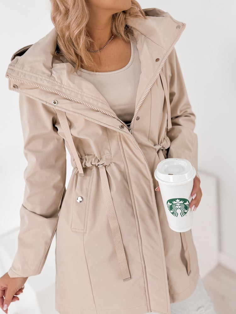 KURTKA JULIEN CIEMNOBEŻOWA