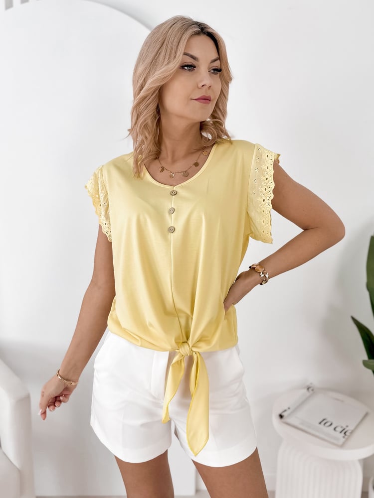 BLUZKA DOMINGO ŻÓŁTA