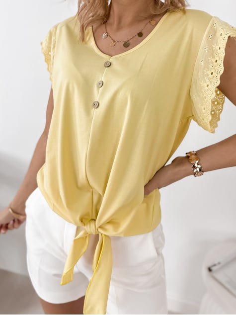 BLUZKA DOMINGO ŻÓŁTA