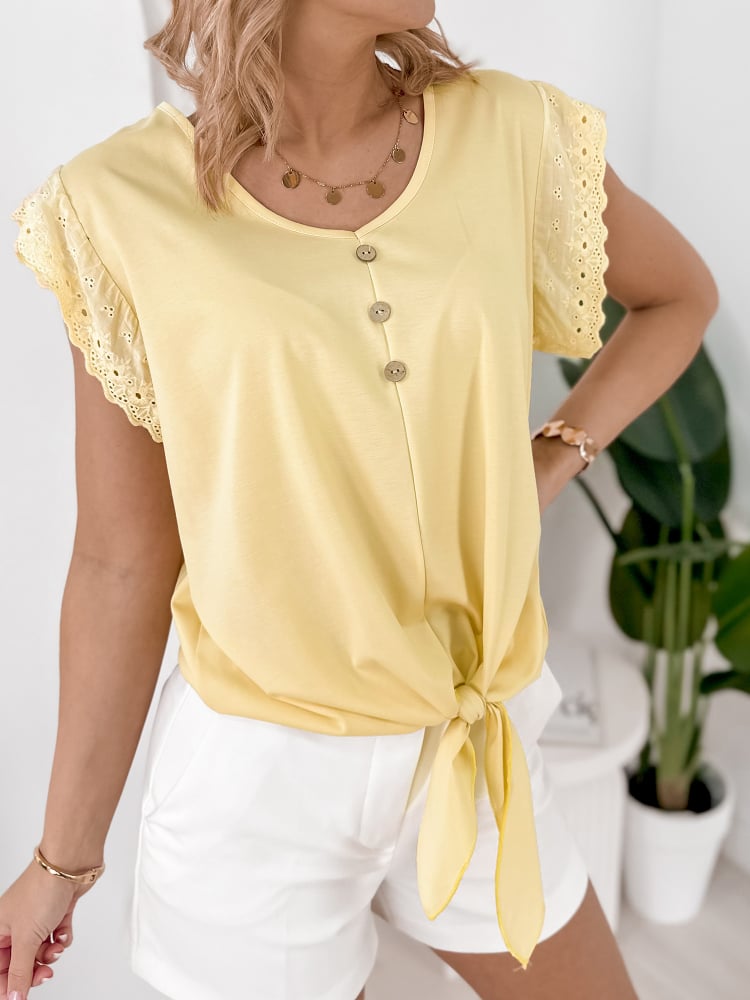 BLUZKA DOMINGO ŻÓŁTA