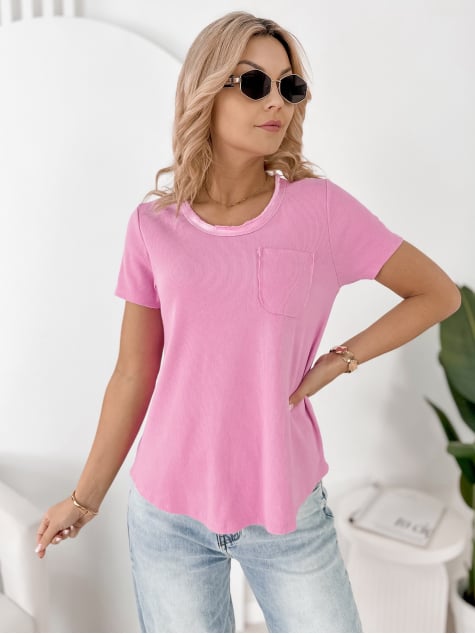 BLUZKA GIANCARLO RÓŻOWA