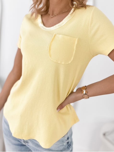 BLUZKA GIANCARLO ŻÓŁTA