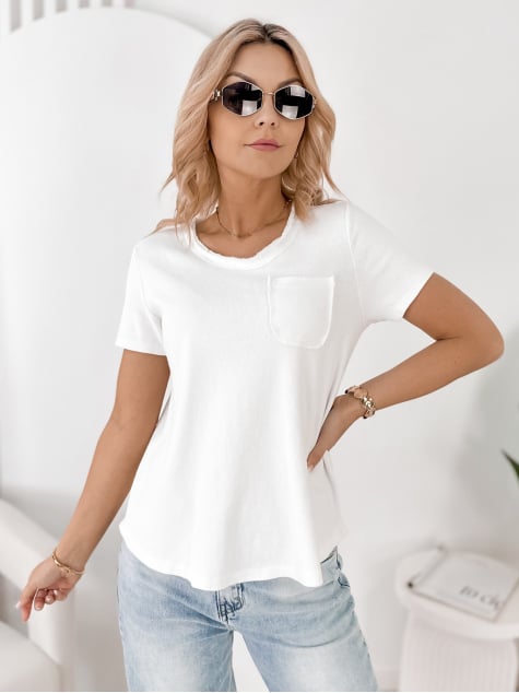 BLUZKA GIANCARLO BIAŁA