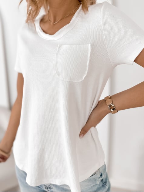 BLUZKA GIANCARLO BIAŁA