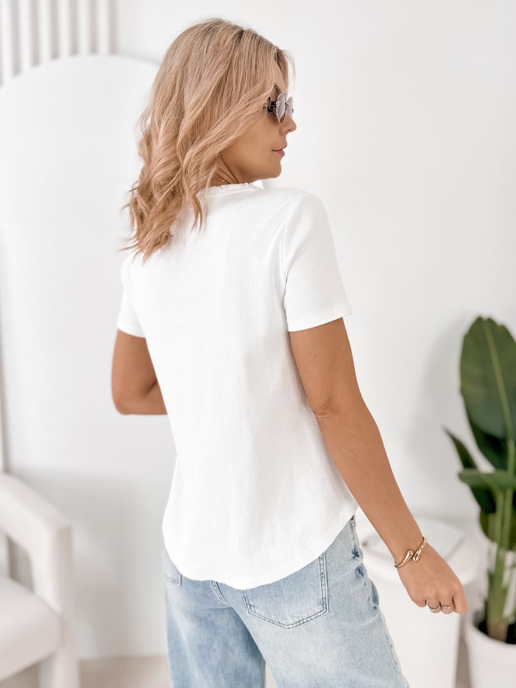 BLUZKA GIANCARLO BIAŁA