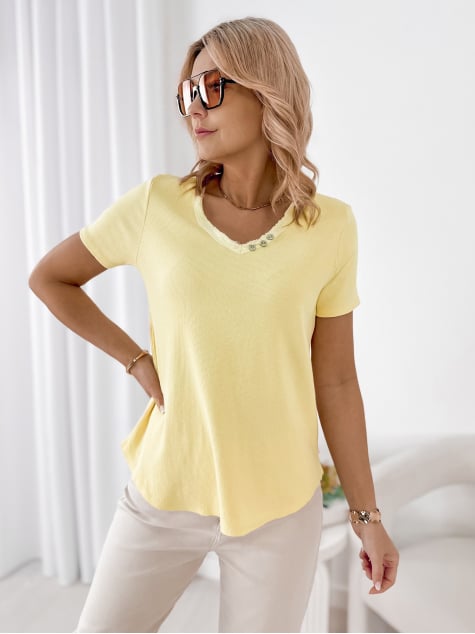 BLUZKA CRISTOBAL ŻÓŁTA