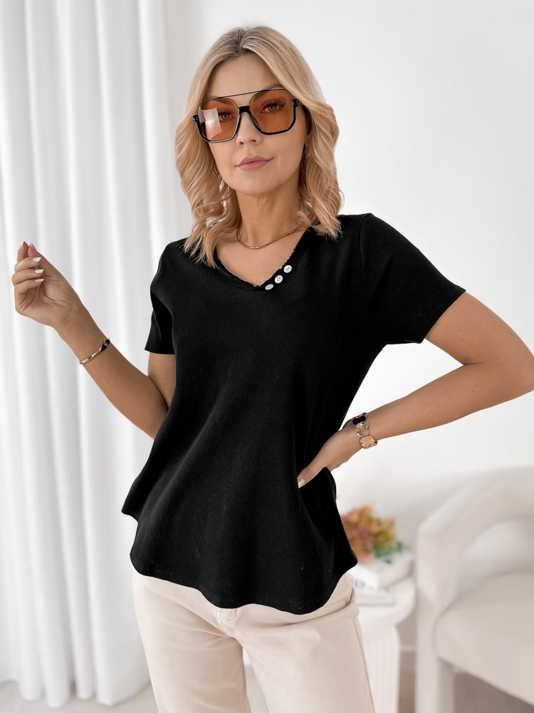 BLUZKA CRISTOBAL CZARNA