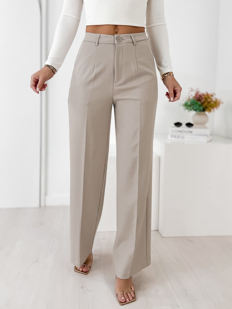 SPODNIE SEMPERE CIEMNOBEŻOWE