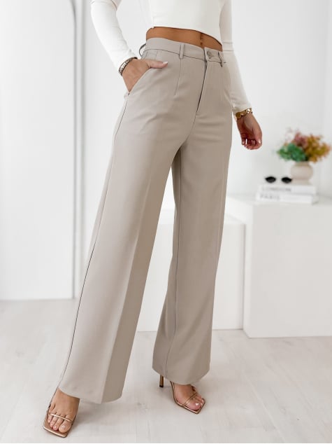 SPODNIE SEMPERE CIEMNOBEŻOWE