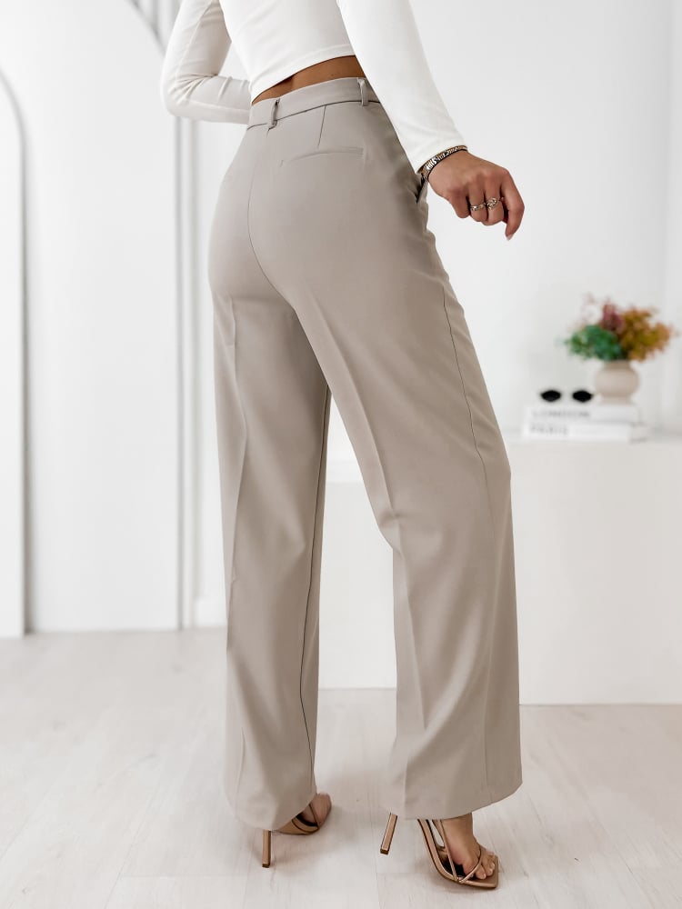 SPODNIE SEMPERE CIEMNOBEŻOWE