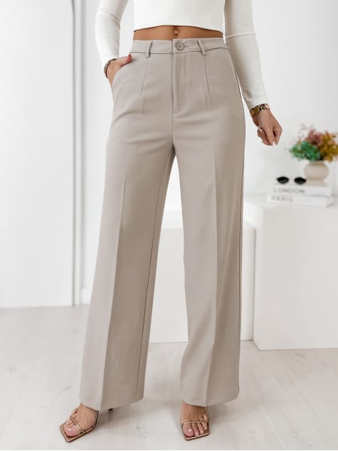 SPODNIE SEMPERE CIEMNOBEŻOWE