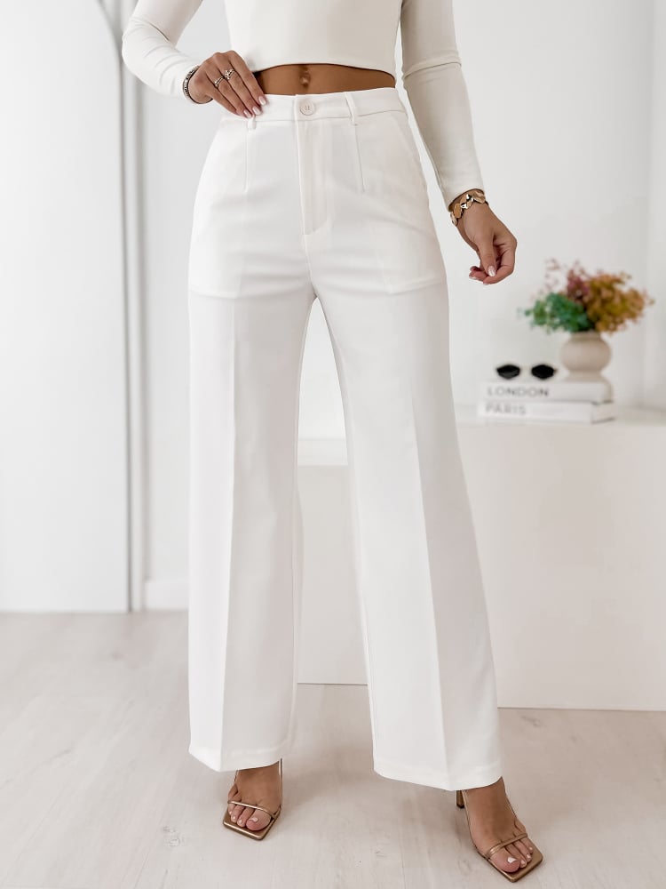 SPODNIE SEMPERE ECRU