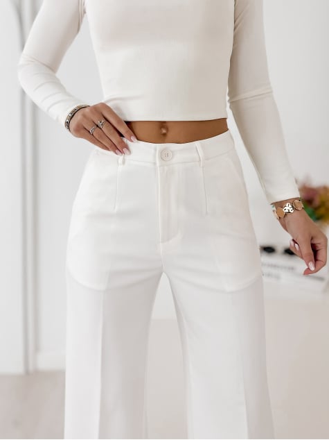 SPODNIE SEMPERE ECRU