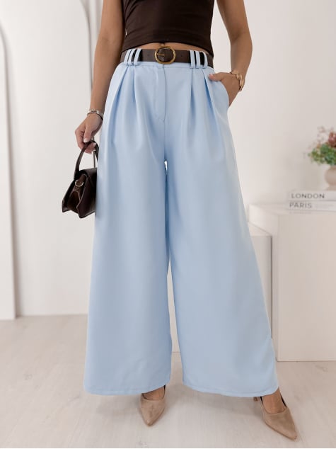 SPODNIE FIRENZE BŁĘKITNE