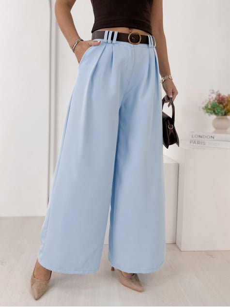 SPODNIE FIRENZE BŁĘKITNE