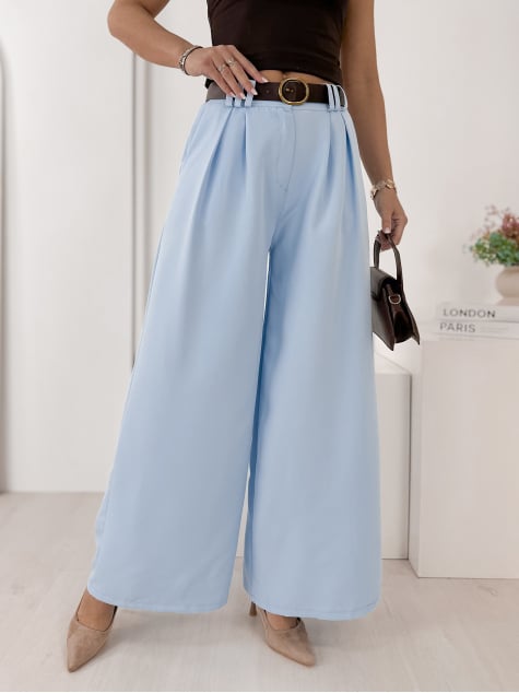 SPODNIE FIRENZE BŁĘKITNE