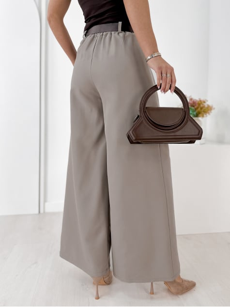 SPODNIE FIRENZE CIEMNOBEŻOWE