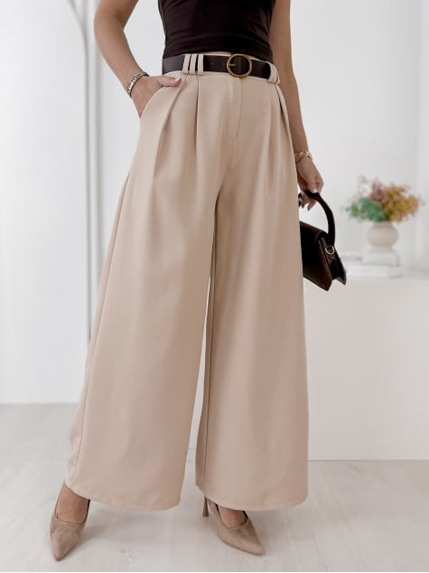 SPODNIE FIRENZE BEŻOWE