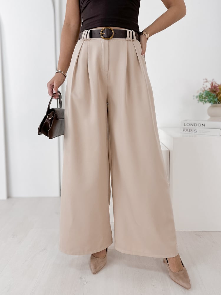 SPODNIE FIRENZE BEŻOWE