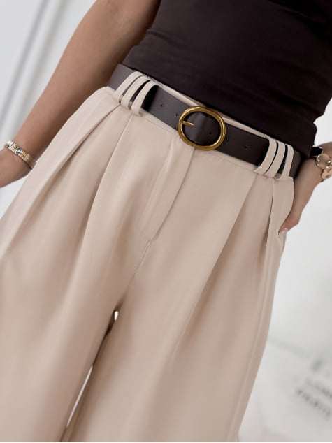 SPODNIE FIRENZE BEŻOWE