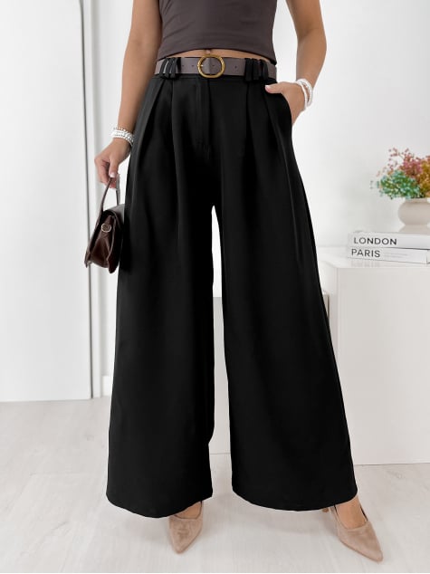 SPODNIE FIRENZE CZARNE