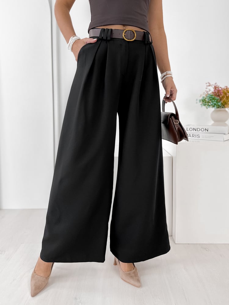 SPODNIE FIRENZE CZARNE