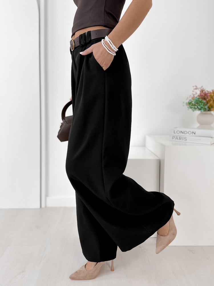 SPODNIE FIRENZE CZARNE