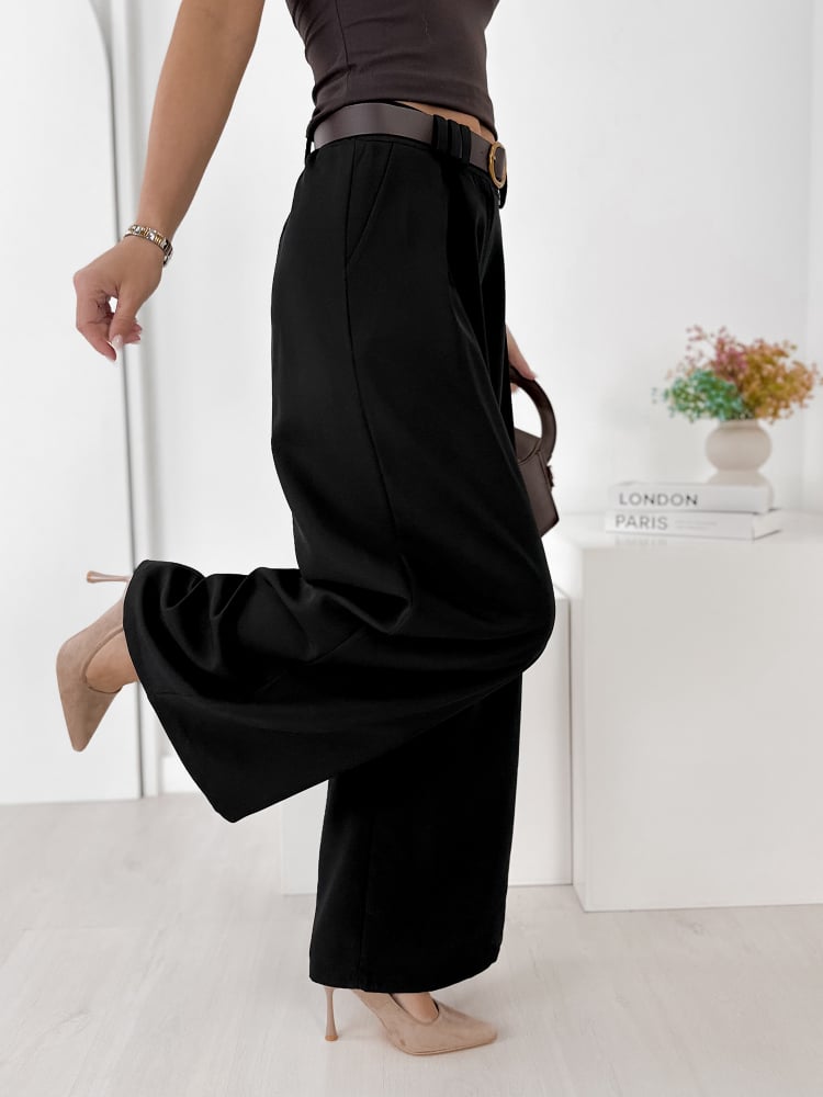 SPODNIE FIRENZE CZARNE