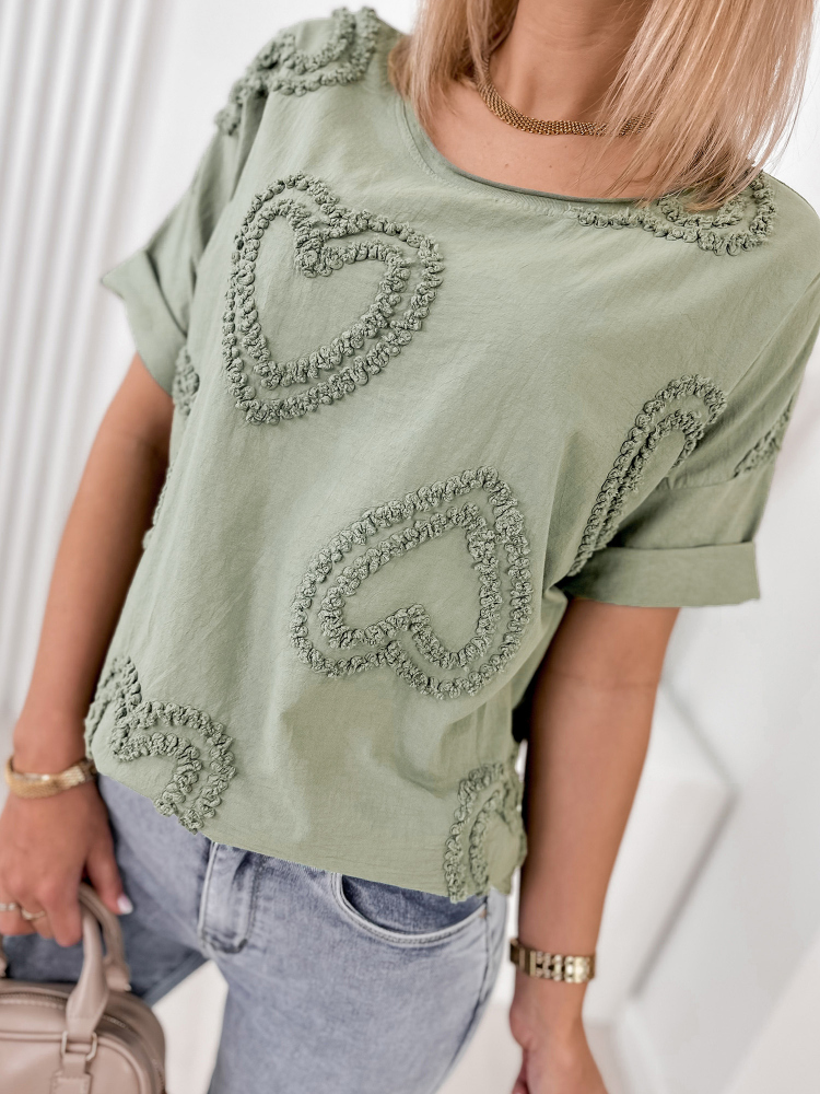 BLUZKA DENKI JASNY KHAKI