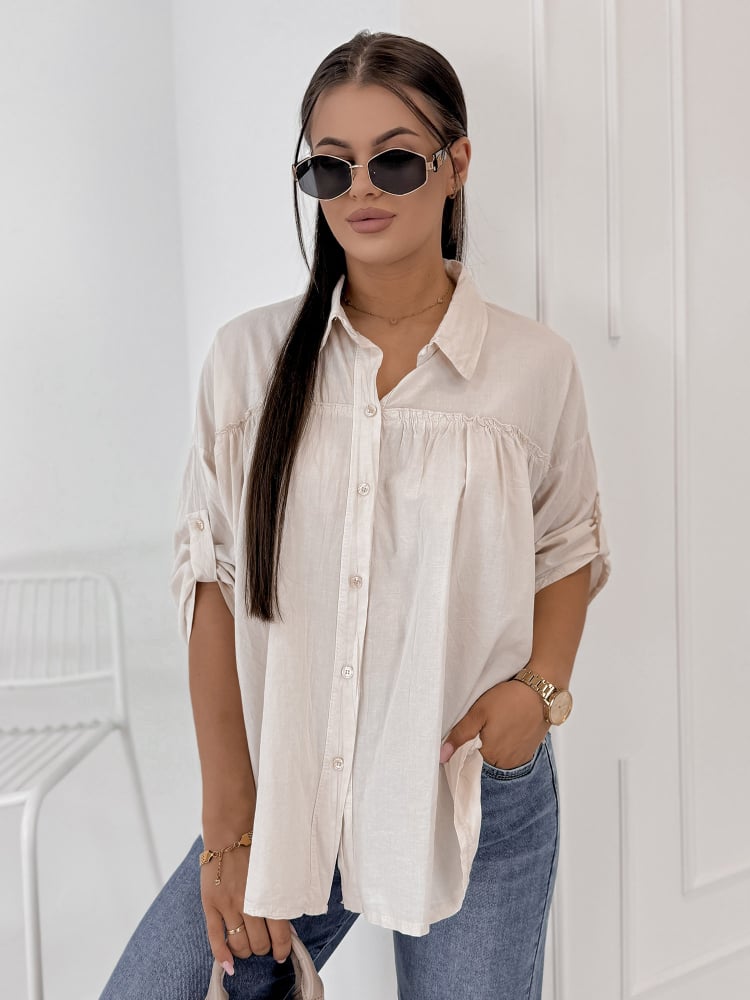 KOSZULA ESTEBAN BEŻOWA