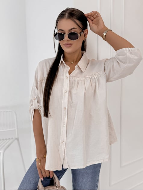 KOSZULA ESTEBAN BEŻOWA