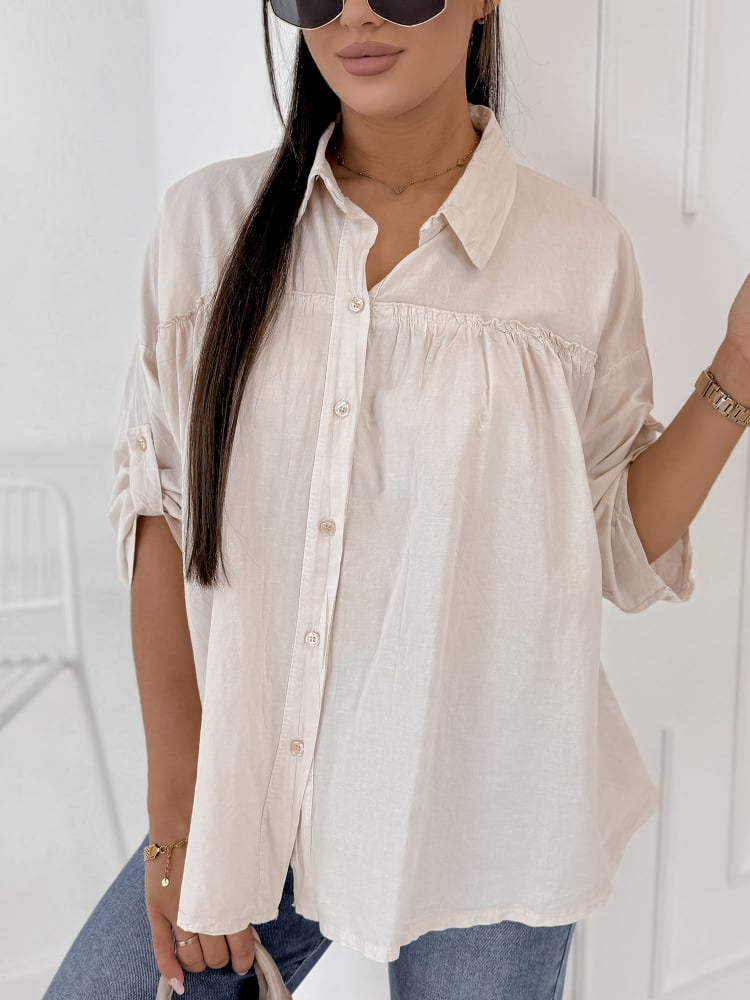 KOSZULA ESTEBAN BEŻOWA