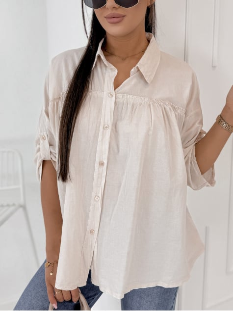 KOSZULA ESTEBAN BEŻOWA