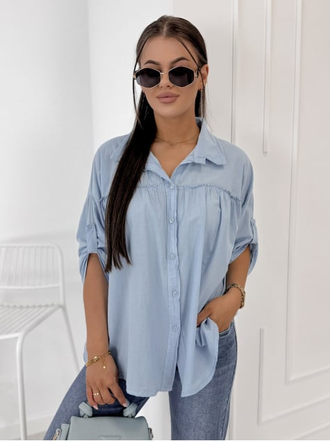 KOSZULA ESTEBAN BŁĘKITNA