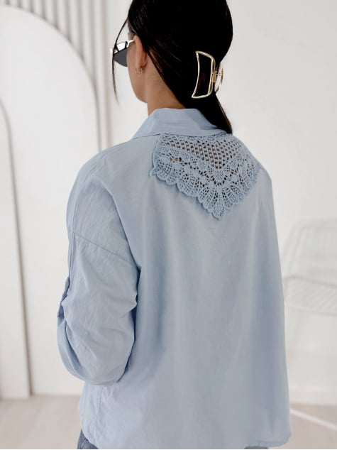 KOSZULA ESTEBAN BŁĘKITNA