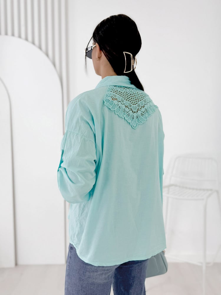 KOSZULA ESTEBAN MIĘTOWA