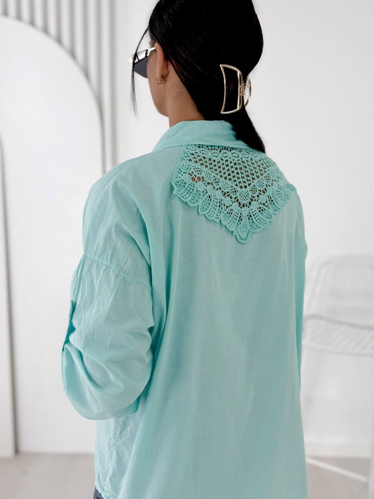 KOSZULA ESTEBAN MIĘTOWA